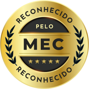Selo: escola reconhecida pelo MEC